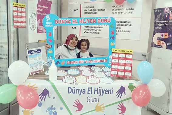 AĞIZ VE DİŞ SAĞLIĞI HASTANESİ’NDE EL HİJYENİ GÜNÜ ETKİNLİĞİ