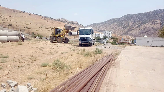 KÖYLERDE ÇALIŞMALAR DEVAM EDİYOR