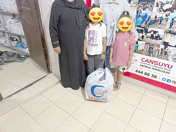 CANSUYU’NDAN 400 AİLEYE KIYAFET YARDIMI