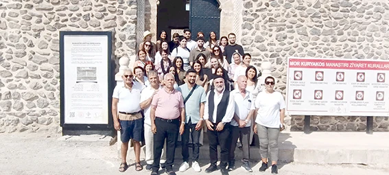 MOR KURYAKOS MANASTIRI’NA ULUSLARARASI ZİYARET