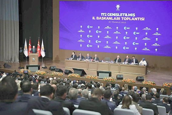 ŞANSİ, GENİŞLETİLMİŞ İL BAŞKANLARI TOPLANTISI'NA KATILDI