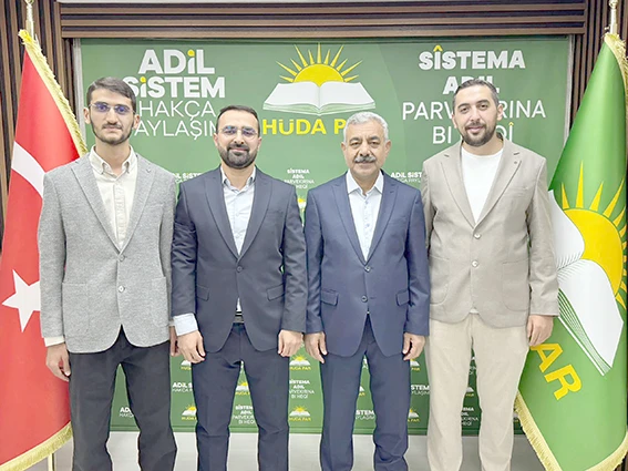 HÜDA PAR GENÇLİK KOLLARI'NDA GÖREV DEĞİŞİMİ
