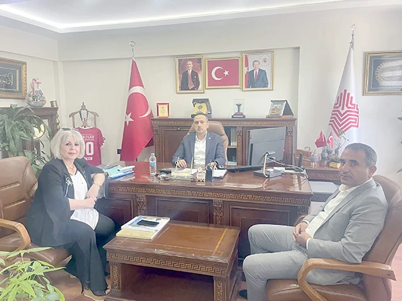 ÇAÇAN’DAN VAKIFLAR GENEL MÜDÜRÜNE ZİYARET