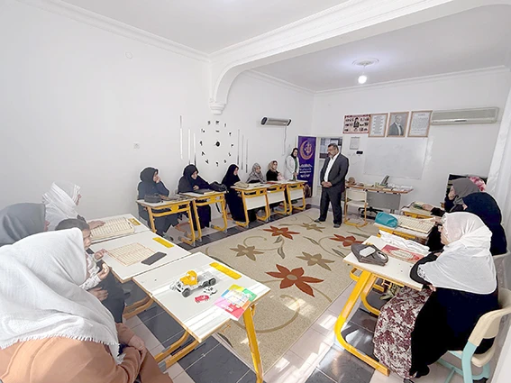 MÜFTÜ DURMUŞ’TAN KADIN KURSİYERLERE MORAL ZİYARETİ