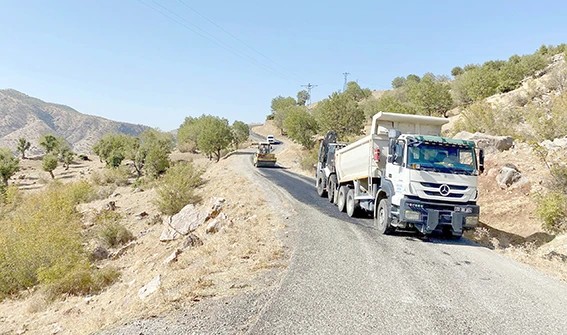 SASON’DA 113,4 KİLOMETRELİK YOL ONARIMI GERÇEKLEŞTİRDİ