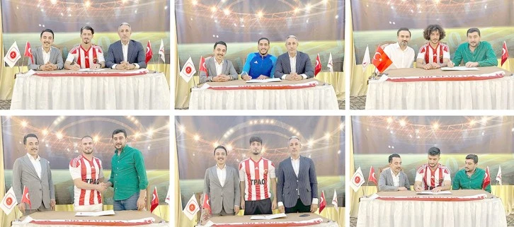 PETROLSPOR 6 FUTBOLCU İLE SÖZLEŞME İMZALADI