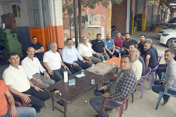 SANAYİ SİTESİNE ÇÖZÜM ZİYARETİ
