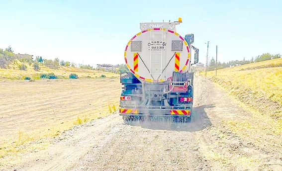 STABİLİZE YOL ÇALIŞMASI TAMAMLANDI