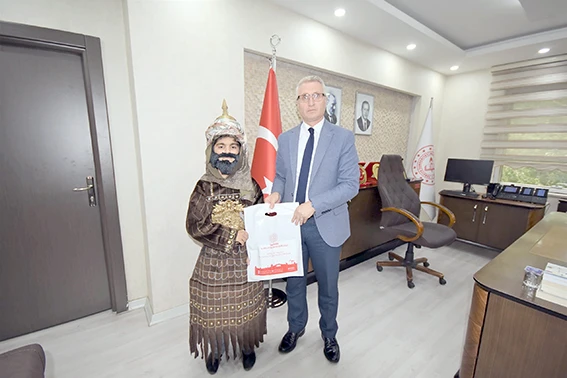 TÜRKİYE BİRİNCİSİNDEN İL MÜDÜRÜNE ZİYARET