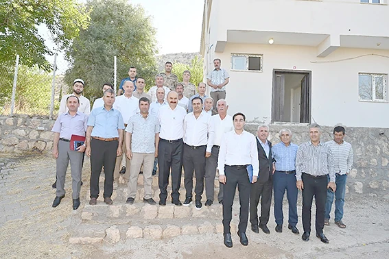 VALİ CANALP’TAN GERCÜŞ KÖYLERİNE İKİNCİ TUR ZİYARET