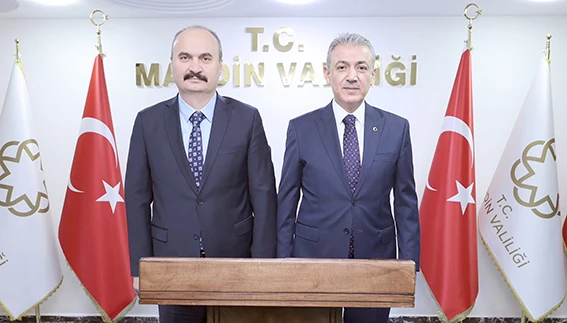 VALİ CANALP'TEN MARDİN VALİSİ AKKOYUN'A ZİYARET