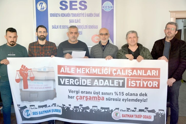 “VERGİDE ADALET İSTİYORUZ”