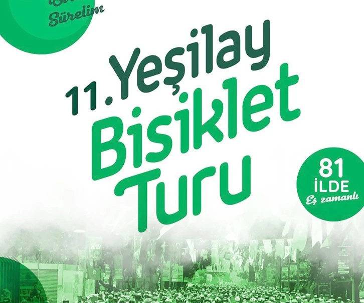 YEŞİLAY BİSİKLET TURU DÜZENLEYECEK