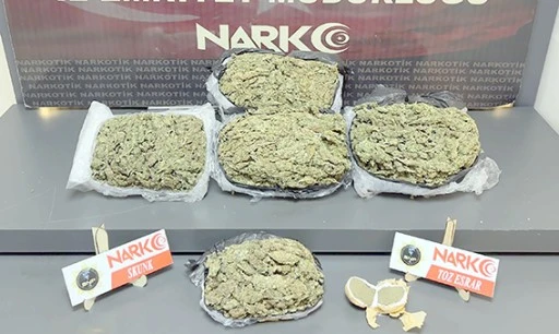 4500 GRAM SKUNK ELE GEÇİRİLDİ