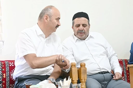 ALPER AİLESİNE TAZİYE ZİYARETİ