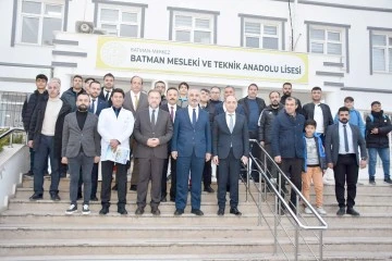 BAKAN YARDIMCISI ŞAMLIOĞLU, BATMAN’DAYDI