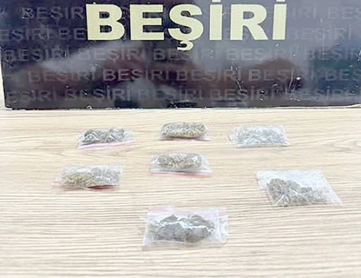 BEŞİRİ’DE UYUŞTURUCU OPERASYONU