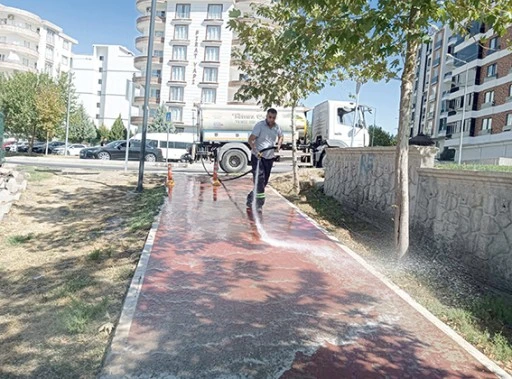 DSİ YÜRÜYÜŞ YOLU TERTEMİZ
