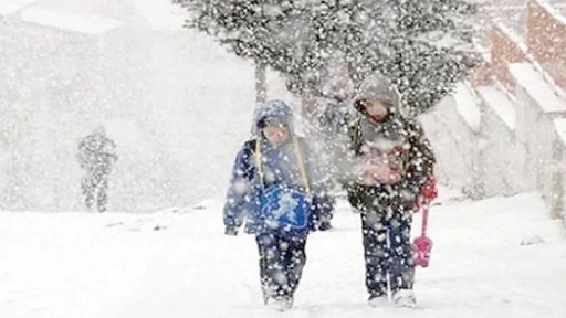 EĞİTİME KAR ENGELİ!