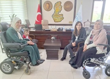 EŞ BAŞKAN SÖNÜK’E ANLAMLI ZİYARET