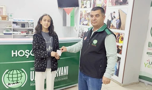 GAZZE İÇİN VERİLEN İLK BURS