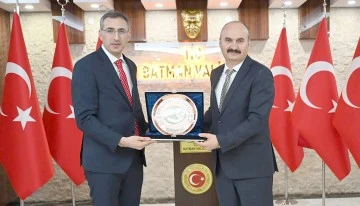 GÖREVE BAŞLAYAN MÜDÜR’DEN VALİ CANALP’A ZİYARET