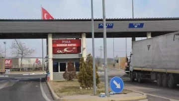 IPSALA SINIR KAPISINDA ARAÇ BASKINI