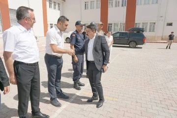 KAYMAKAM YILMAZ, GÖREVİNE BAŞLADI