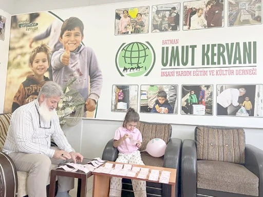 KÜÇÜK SARA’DAN GAZZE’YE BÜYÜK BİR KALP