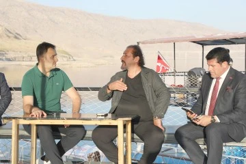 MASTERCHEF JÜRİSİ YALÇINKAYA, HASANKEYF'İ GEZDİ