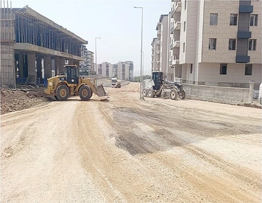 ÇAMLITEPE’DE YENİ ALTERNATİF YOL ÇALIŞMALARI DEVAM EDİYOR