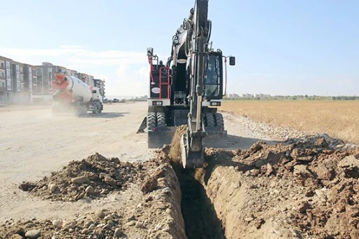 BULVARIN 2. ETAP ALT YAPISI YAPILIYOR