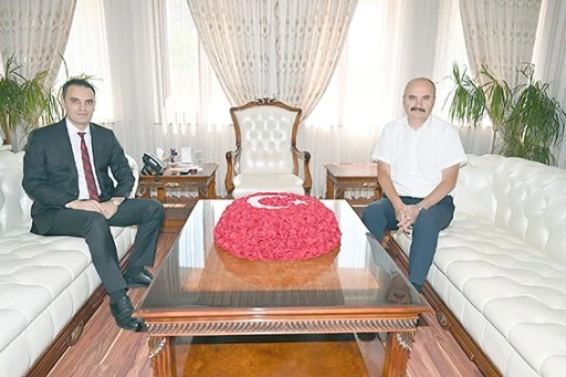 VERGİ MAHKEMESİ BAŞKANI SELVİ’DEN VALİ CANALP’A VEDA ZİYARETİ