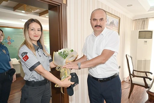 ÖZEL GÜVENLİK HAFTASI’NDA VALİ CANALP’A ZİYARET