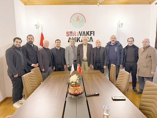 EKMEN&rsquo;DEN BATMAN VE SİİRTLİLER VAKFI&rsquo;NA ZİYARET