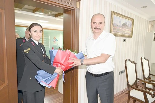 VALİ CANALP’A 186. YIL ZİYARETİ