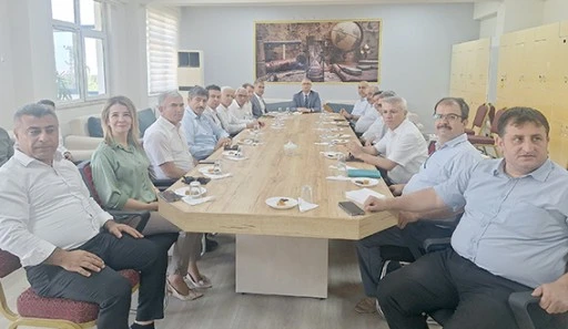 BEŞİRİ'DE YIL SONU TOPLANTISI YAPILDI