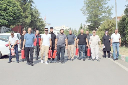 PERSONELE YANGIN TATBİKATI EĞİTİMİ