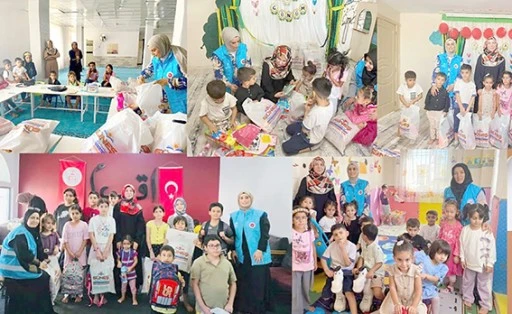 TDV’DEN 321 ÇOCUĞA KIRTASİYE YARDIMI