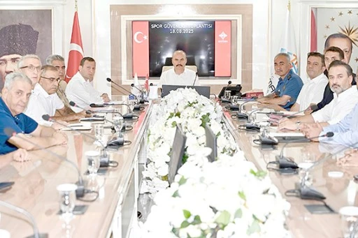 SPOR GÜVENLİK KURULU TOPLANTISI YAPILDI