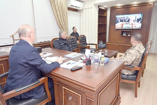 VALİ CANALP, VKS TOPLANTISINA KATILDI