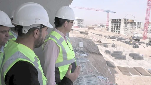 NASIROĞLU, CİGERLO TOKİ KONUTLARINDA İNCELEMELERDE BULUNDU