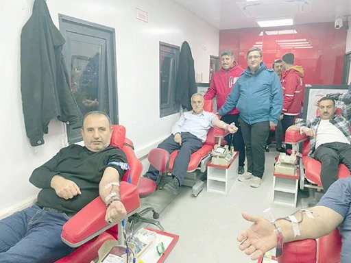 TARIM’DAN KAN BAĞIŞINA DESTEK