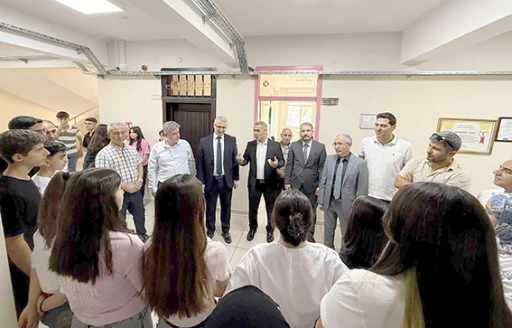 İL BAŞKANI ŞANSİ’DEN EĞİTİM YILI ZİYARETİ