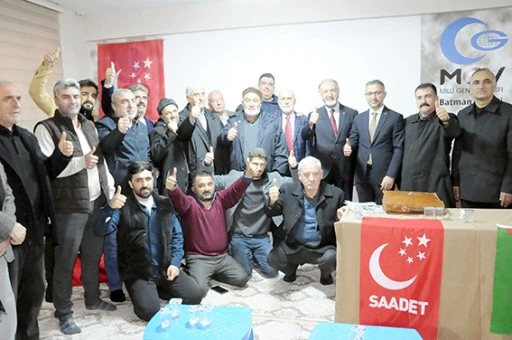 SAADET PARTİSİ İL DİVAN TOPLANTISI GER&Ccedil;EKLEŞTİRİLDİ