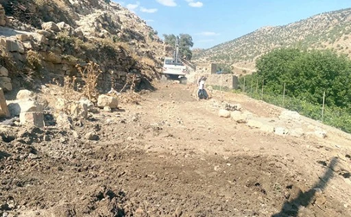 SOĞUCAK KÖYÜNDE YENİ ARAZİ YOLU HİZMETE AÇILDI