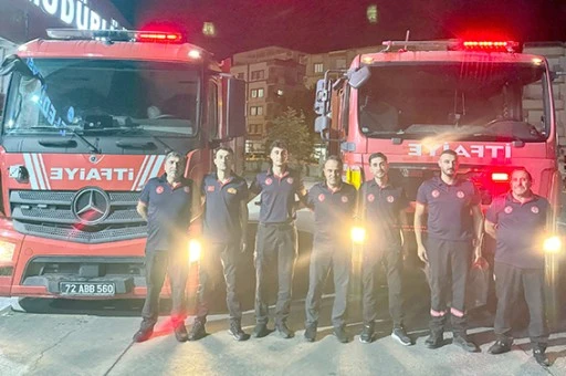 HATAY’DAKİ YANGINLARA DESTEK OLMAK İÇİN GİTTİLER