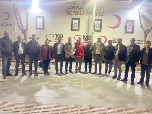 DEVA PARTİSİ'NDEN KAN BAĞIŞI KAMPANYASI