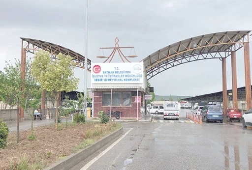 SEBZE VE MEYVE HALİNE 142 BİN TON GIDA GİRİŞİ SAĞLANDI