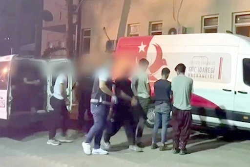 SASON'DA GÖÇMEN KAÇAKÇILIĞI OPERASYONU